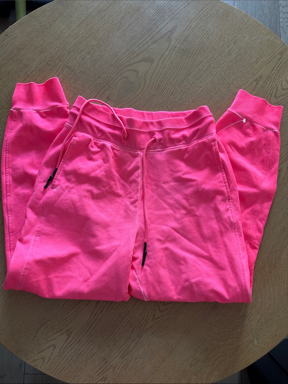 Joylab hot neon pink sweat pants nwot XS